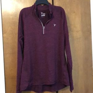 Burgundy Old Navy Active Pull-Over